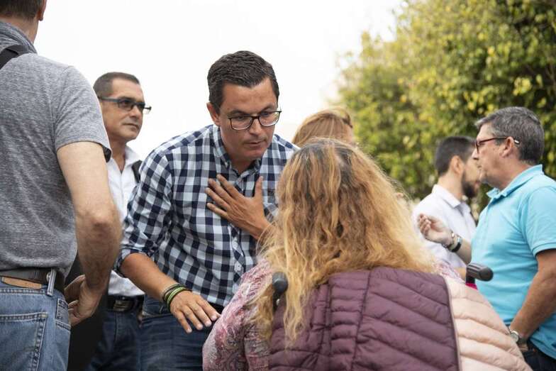Pablo Rodríguez, en un momento del encuentro de este viernes (Foto TA)